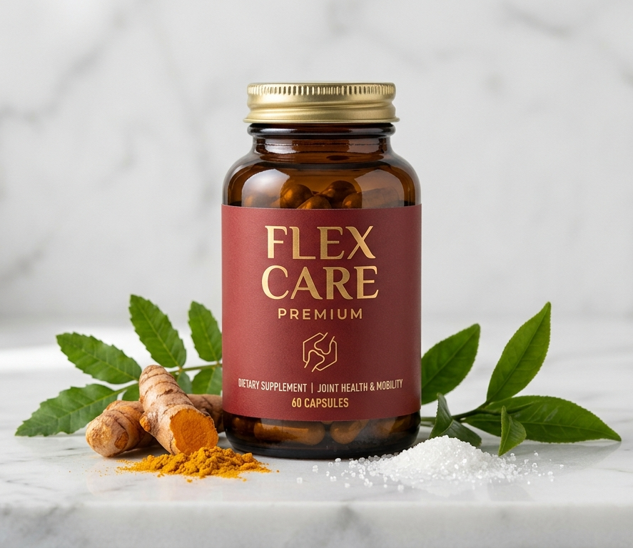 Flex Care – supliment premium pentru articulații, flacon 60 capsule